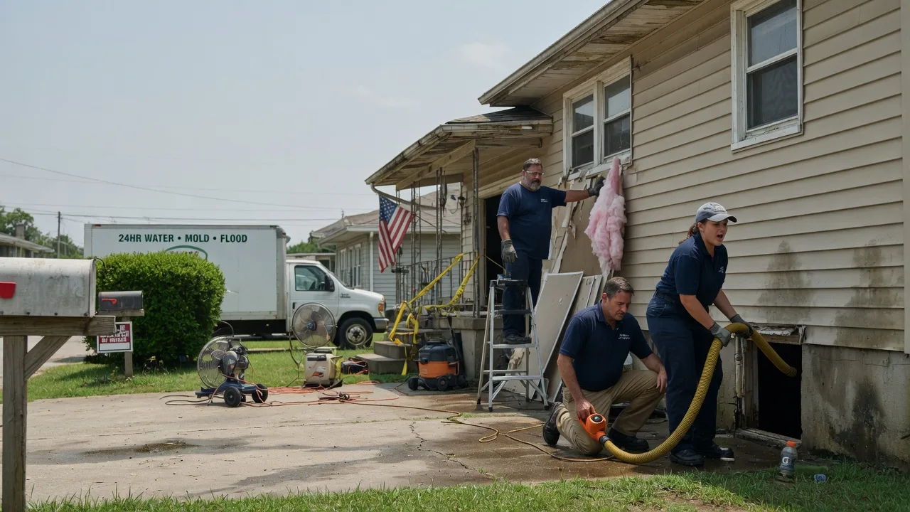 Water Damage Repair in Erwinville, LA near me